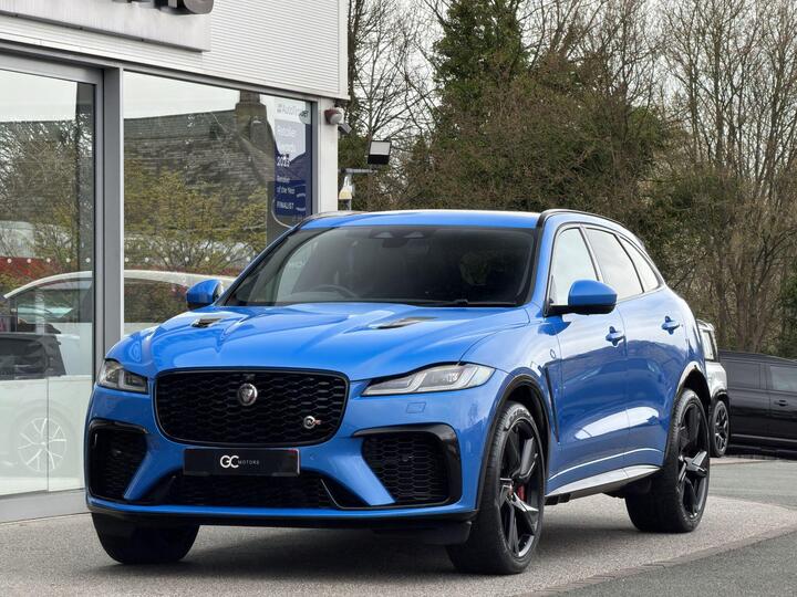 Jaguar F-PACE 5.0 P550 V8 SVR Quickshift AWD Euro 6 (s/s) 5dr