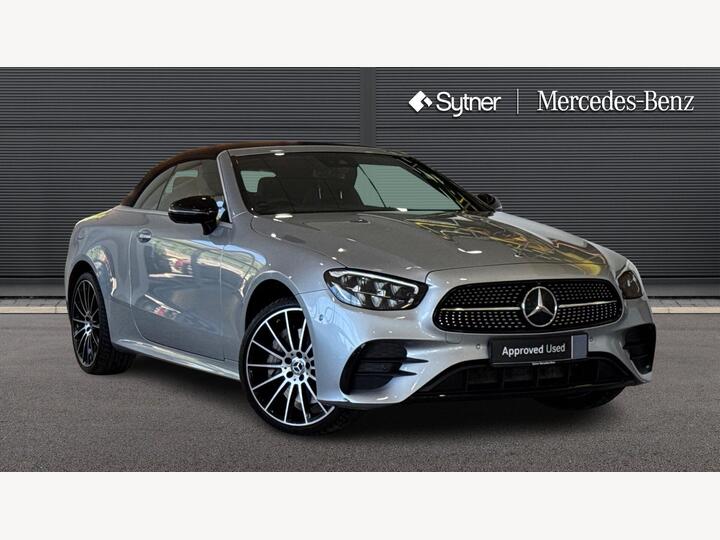 Mercedes-Benz E Class 2.9 E400d AMG Line Night Edition (Premium Plus) Cabriolet G-Tronic+ 4MATIC Euro 6 (s/s) 2dr Mercedes-Benz E Class 2.9 E400d AMG Line Night Edition (Premium Plus) Cabriolet G-Tronic+ 4MATIC Euro 6 (s/s) 2dr