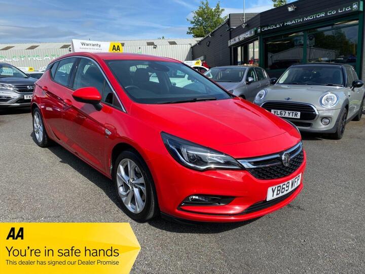 Vauxhall ASTRA 1.6 CDTi BlueInjection SRi Euro 6 (s/s) 5dr