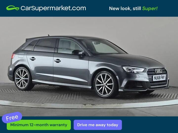 Audi A3 1.0 TFSI 30 Black Edition Sportback Euro 6 (s/s) 5dr