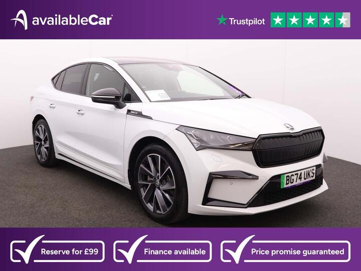 Skoda Enyaq 82kWh 85x SportLine Plus Coupe Auto 4WD 5dr (DC175kW)