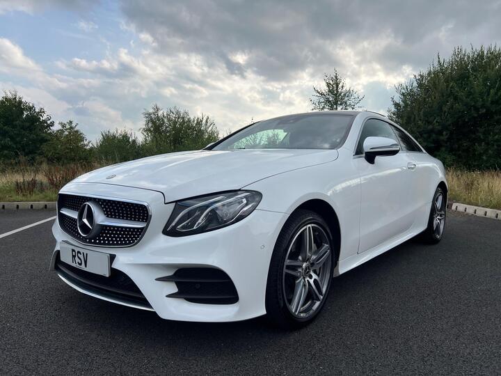 Mercedes-Benz E Class 3.0 E450 V6 AMG Line (Premium) G-Tronic+ 4MATIC Euro 6 (s/s) 2dr Mercedes-Benz E Class 3.0 E450 V6 AMG Line (Premium) G-Tronic+ 4MATIC Euro 6 (s/s) 2dr