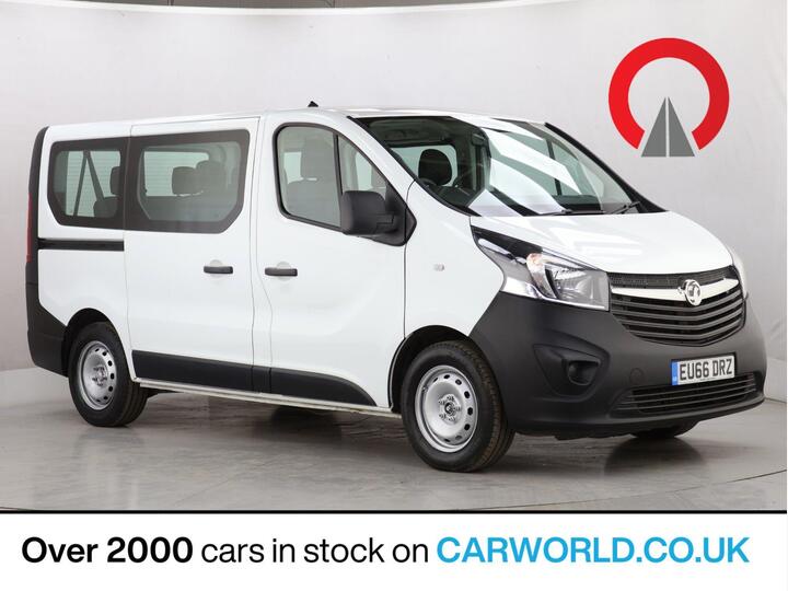 Vauxhall VIVARO 1.6 CDTi 2900 BiTurbo EcoFLEX L1 H1 Euro 6 (s/s) 5dr (9 Seat)