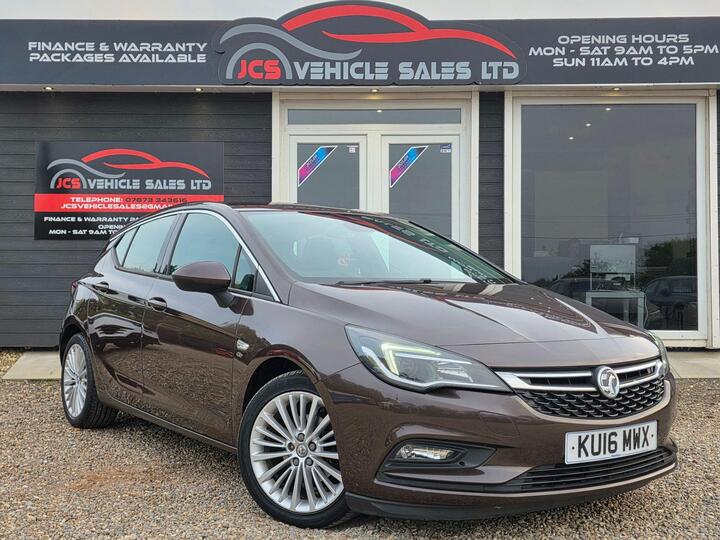 Vauxhall Astra 1.6 CDTi EcoFLEX Elite Nav Euro 6 (s/s) 5dr