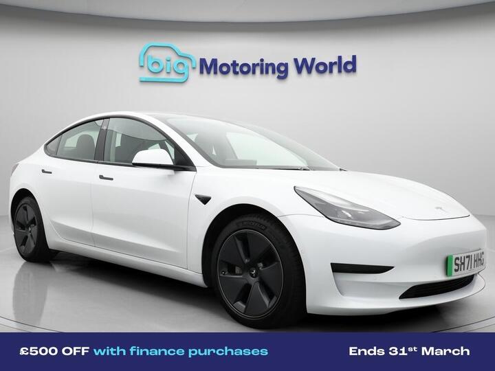 Tesla Model 3 Standard Range Plus Auto RWD 4dr