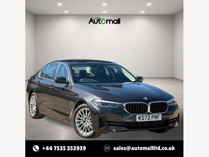 BMW 5 Series 2.0 530e 12kWh SE Steptronic Euro 6 (s/s) 4dr BMW 5 Series 2.0 530e 12kWh SE Steptronic Euro 6 (s/s) 4dr
