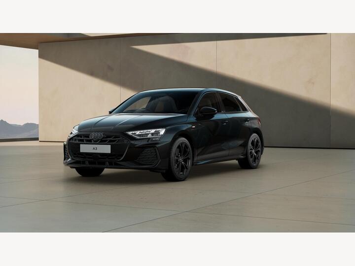 Audi A3 1.5 TFSIe Black Edition Sportback S Tronic Euro 6 (s/s) 5dr 17.9kWh