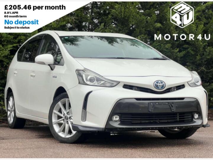 Toyota PRIUS ALPHA 1.8 VVT-h Excel CVT Euro 6 (s/s) 5dr (15in Alloy)