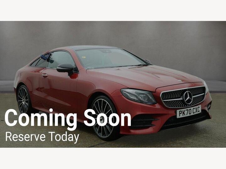 Mercedes-Benz E-CLASS 2.0 E220d AMG Line (Premium Plus) G-Tronic+ Euro 6 (s/s) 2dr