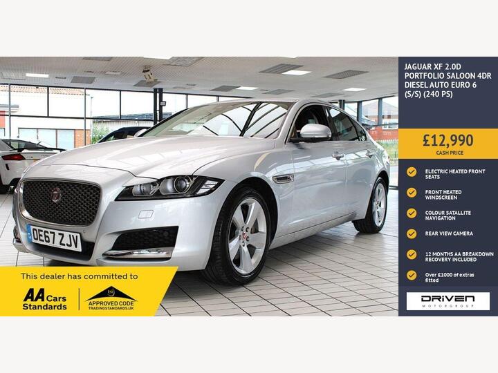 Jaguar XF 2.0d Portfolio Auto Euro 6 (s/s) 4dr