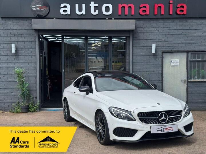 Mercedes-Benz C-CLASS 2.0 C200 AMG Line (Premium Plus) G-Tronic+ Euro 6 (s/s) 2dr