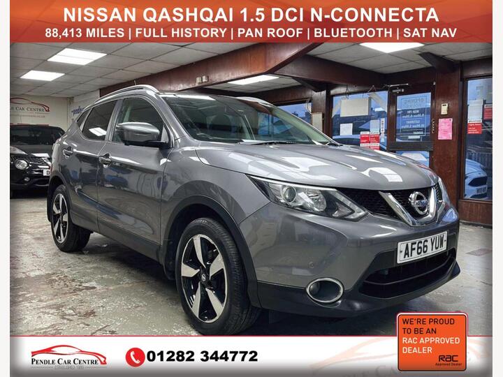 Nissan QASHQAI 1.5 DCi N-Connecta 2WD Euro 6 (s/s) 5dr Nissan QASHQAI 1.5 DCi N-Connecta 2WD Euro 6 (s/s) 5dr