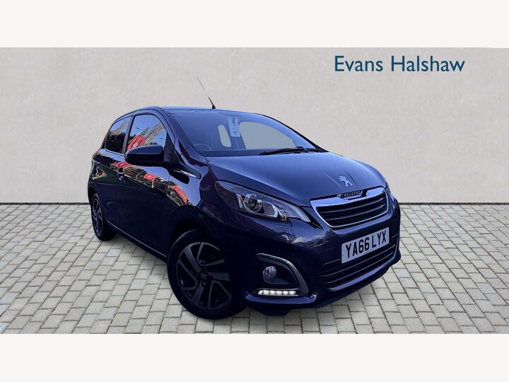 Peugeot 108 HATCHBACK 1.0 Allure 2 Tronic Euro 6 5dr Peugeot 108 HATCHBACK 1.0 Allure 2 Tronic Euro 6 5dr