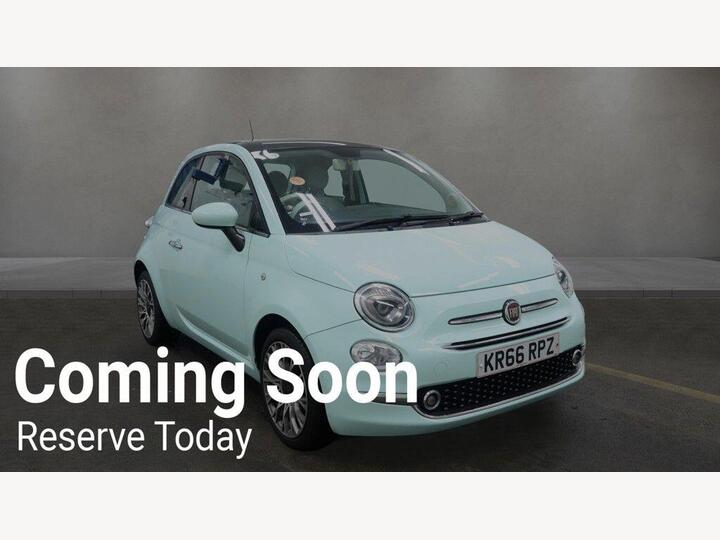 Fiat 500 1.2 Lounge Euro 6 (s/s) 3dr