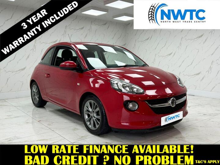 Vauxhall ADAM 1.2i JAM Euro 6 3dr Vauxhall ADAM 1.2i JAM Euro 6 3dr