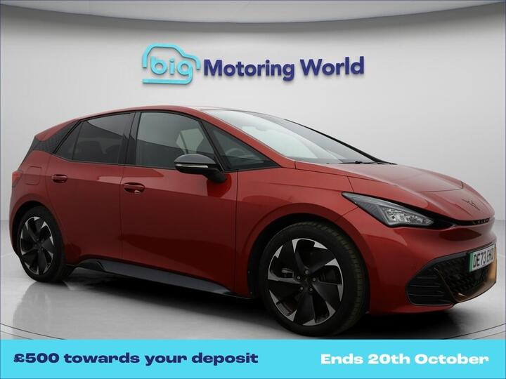 CUPRA Born E-Boost 58kWh V2 Auto 5dr