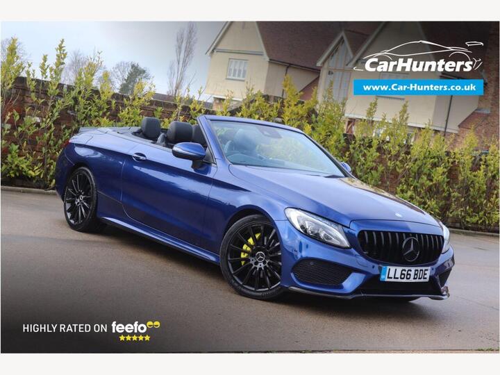 Mercedes-Benz C-CLASS 2.1 C220d AMG Line (Premium Plus) Cabriolet G-Tronic+ Euro 6 (s/s) 2dr