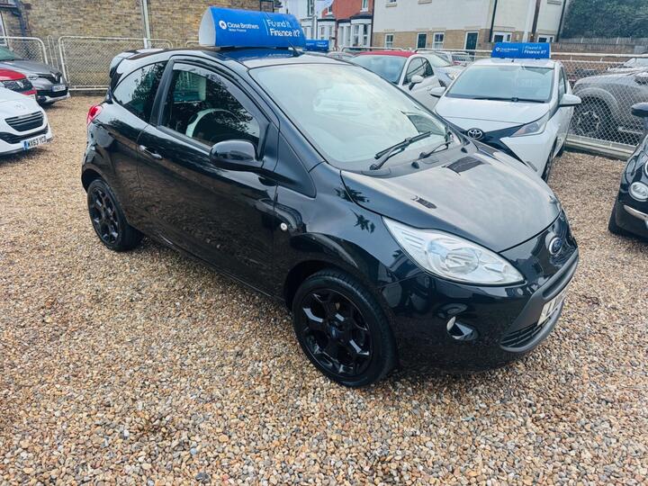 Ford Ka 1.2 Zetec Black Edition Euro 6 (s/s) 3dr