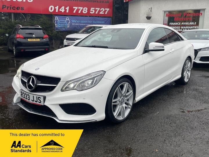 Mercedes-Benz E Class 2.1 E220d AMG Line Edition G-Tronic+ Euro 6 (s/s) 2dr Mercedes-Benz E Class 2.1 E220d AMG Line Edition G-Tronic+ Euro 6 (s/s) 2dr