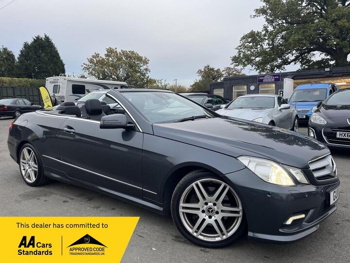 Mercedes-Benz E Class 3.0 E350 CDI V6 BlueEfficiency Sport Cabriolet G-Tronic Euro 5 2dr