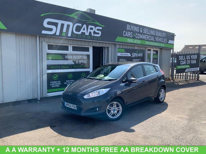 Ford FIESTA 1.5 TDCi Zetec Euro 5 5dr