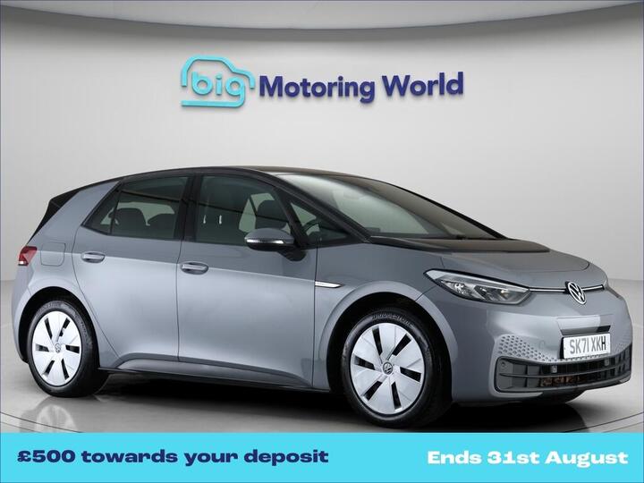 Volkswagen ID.3 Pro Performance 58kWh Life Auto 5dr