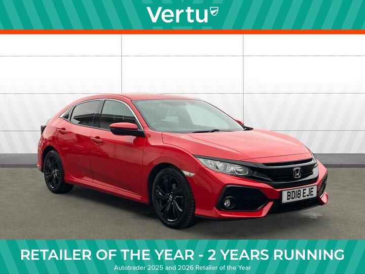Honda Civic 1.0 VTEC Turbo SR CVT Euro 6 (s/s) 5dr