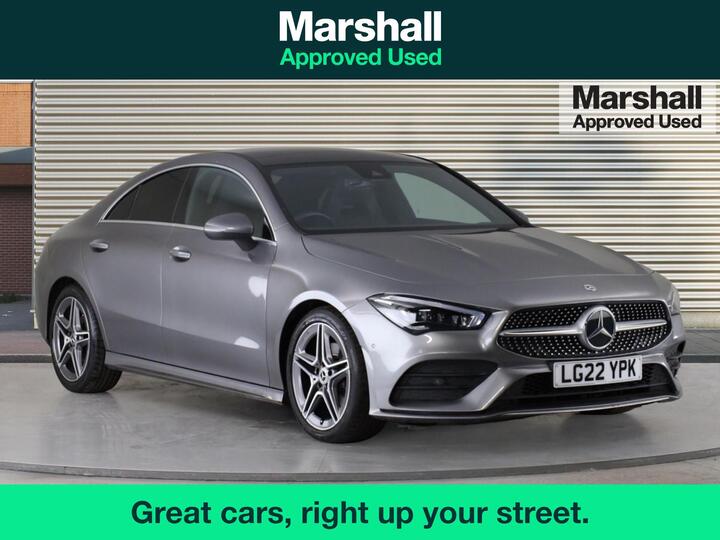 Mercedes-Benz CLA 1.3 CLA180 AMG Line (Premium Plus 2) Coupe 7G-DCT Euro 6 (s/s) 4dr Mercedes-Benz CLA 1.3 CLA180 AMG Line (Premium Plus 2) Coupe 7G-DCT Euro 6 (s/s) 4dr