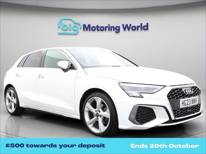 Audi A3 1.5 TFSI 35 S Line Sportback S Tronic Euro 6 (s/s) 5dr