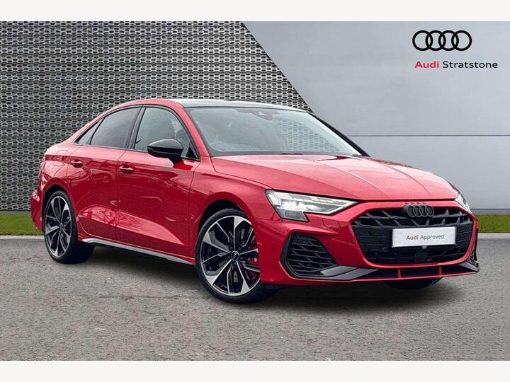 Audi A3 2.0 TFSI Black Edition S Tronic Quattro Euro 6 (s/s) 4dr