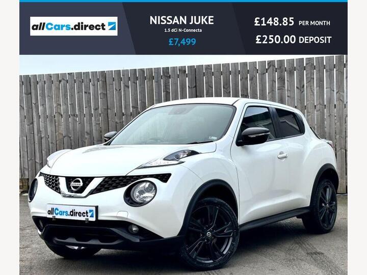 Nissan JUKE 1.5 DCi N-Connecta Euro 6 (s/s) 5dr