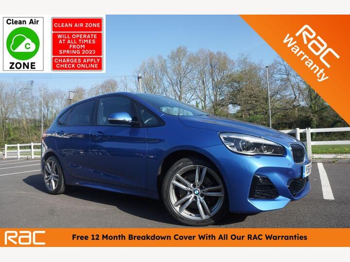 BMW 2 SERIES ACTIVE TOURER 1.5 225xe 7.6kWh M Sport (Premium) Auto 4WD Euro 6 (s/s) 5dr