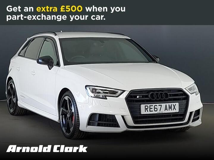Audi S3 2.0 TFSI Black Edition Sportback S Tronic Quattro Euro 6 (s/s) 5dr