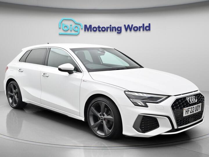 Audi A3 1.5 TFSI 35 S Line Sportback S Tronic Euro 6 (s/s) 5dr