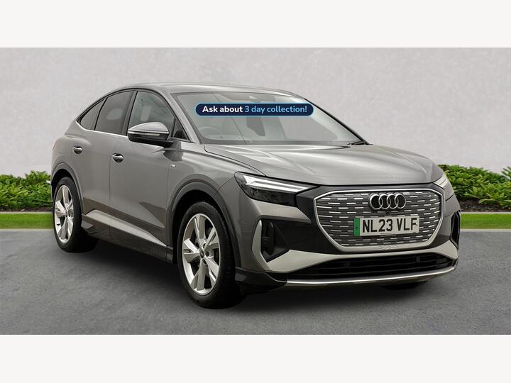 Audi Q4 40 S Line Sportback Auto 5dr 82kWh Audi Q4 40 S Line Sportback Auto 5dr 82kWh