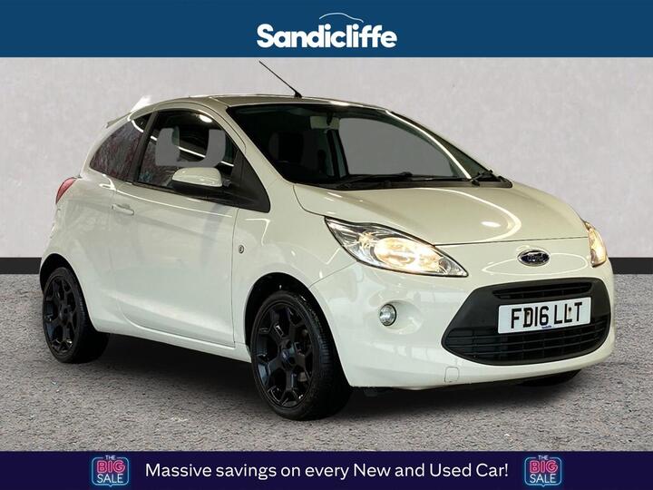 Ford KA 1.2 Zetec White Edition Euro 6 (s/s) 3dr