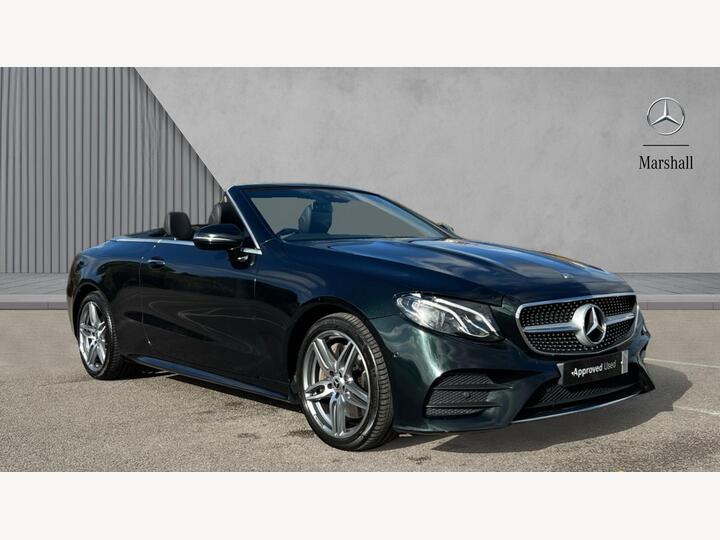 Mercedes-Benz E Class 3.0 E350d V6 AMG Line (Premium) Cabriolet G-Tronic+ 4MATIC Euro 6 (s/s) 2dr