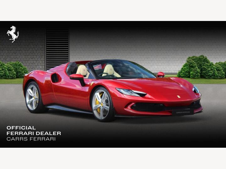 Ferrari 296 GTS 3.0T V6 7.45kWh Spider F1 DCT Euro 6 (s/s) 2dr