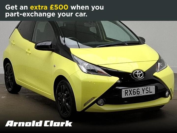 Toyota AYGO 1.0 VVT-i X-cite 3 Yellow Bi-Tone Euro 6 5dr
