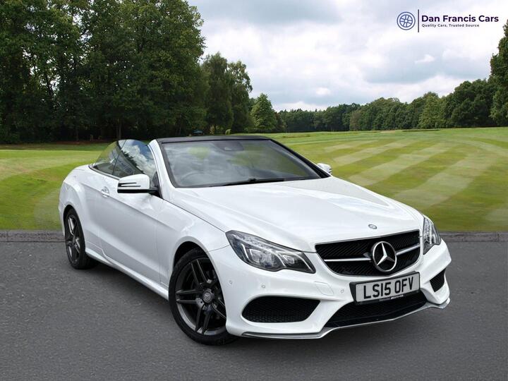 Mercedes-Benz E Class 3.0 E350d V6 BlueTEC AMG Line (Premium) Cabriolet G-Tronic+ Euro 6 (s/s) 2dr