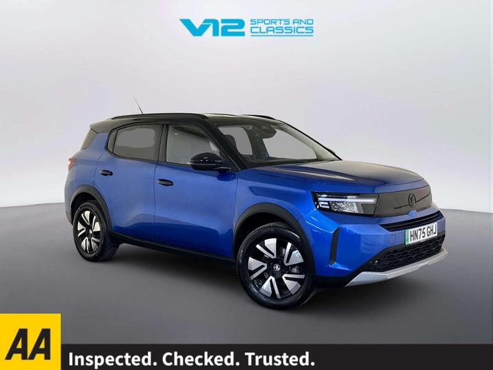 Vauxhall Frontera Electric 44kWh GS Auto 5dr Vauxhall Frontera Electric 44kWh GS Auto 5dr