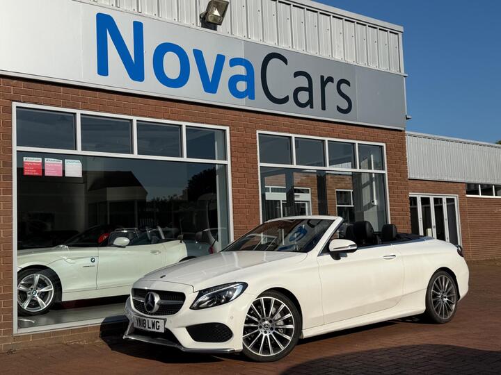 Mercedes-Benz C Class 2.1 C220d AMG Line Cabriolet G-Tronic+ Euro 6 (s/s) 2dr