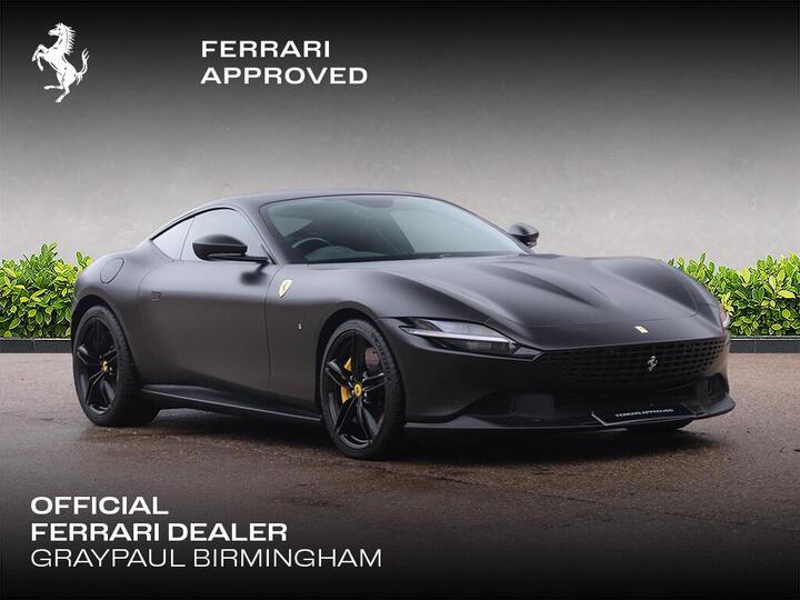 Ferrari ROMA 3.8T V8 F1 DCT Euro 6 (s/s) 2dr Ferrari ROMA 3.8T V8 F1 DCT Euro 6 (s/s) 2dr
