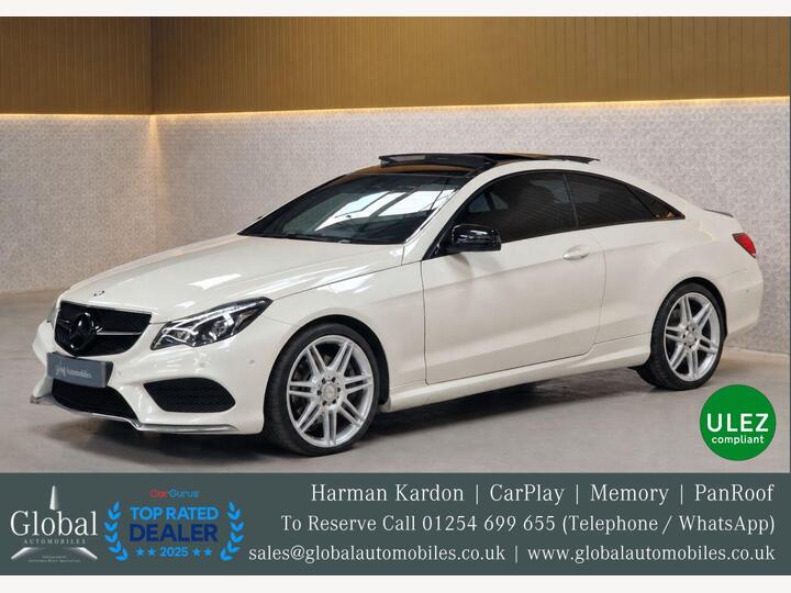 Mercedes-Benz E-CLASS 3.0 E350d V6 BlueTEC AMG Line (Premium) G-Tronic+ Euro 6 (s/s) 2dr