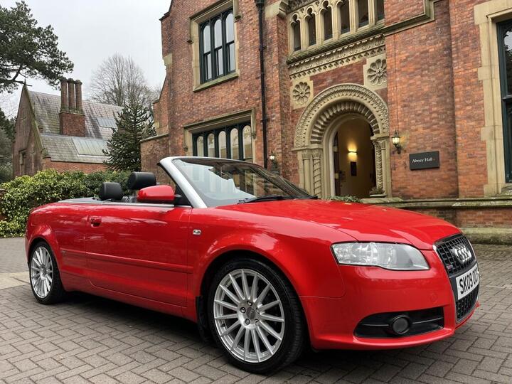 Audi A4 DIESEL CONVERTIBLE 2.0 TDI S Line 2dr Audi A4 DIESEL CONVERTIBLE 2.0 TDI S Line 2dr