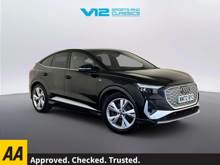 Audi Q4 E-tron 40 S Line Sportback Auto 5dr 82kWh