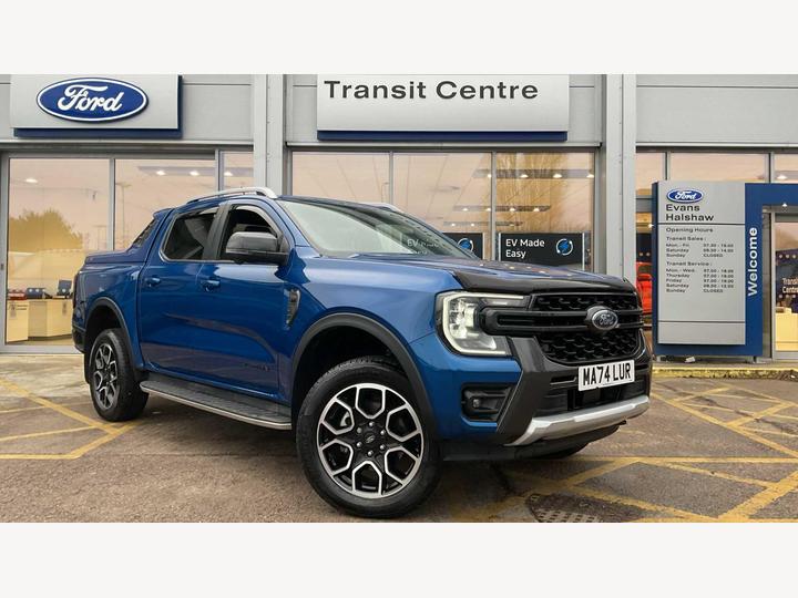 Ford Ranger Diesel 3.0 TD V6 EcoBlue Wildtrak Auto 4WD Euro 6 (s/s) 4dr