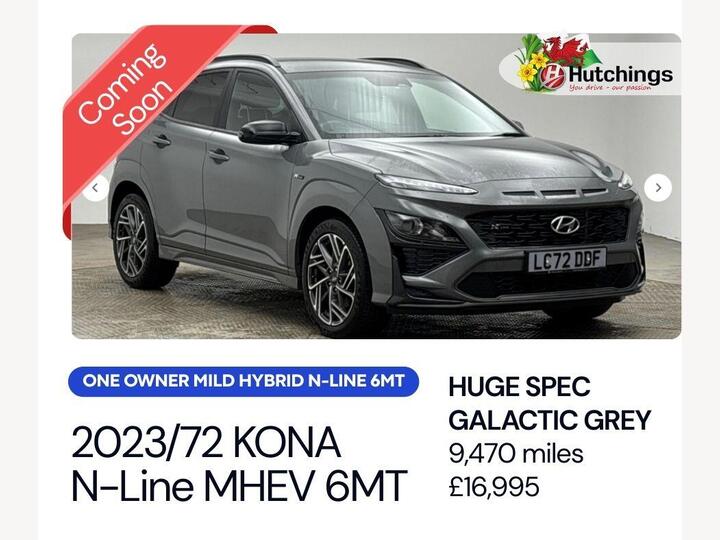 Hyundai KONA 1.0 T-GDi MHEV N Line Euro 6 (s/s) 5dr