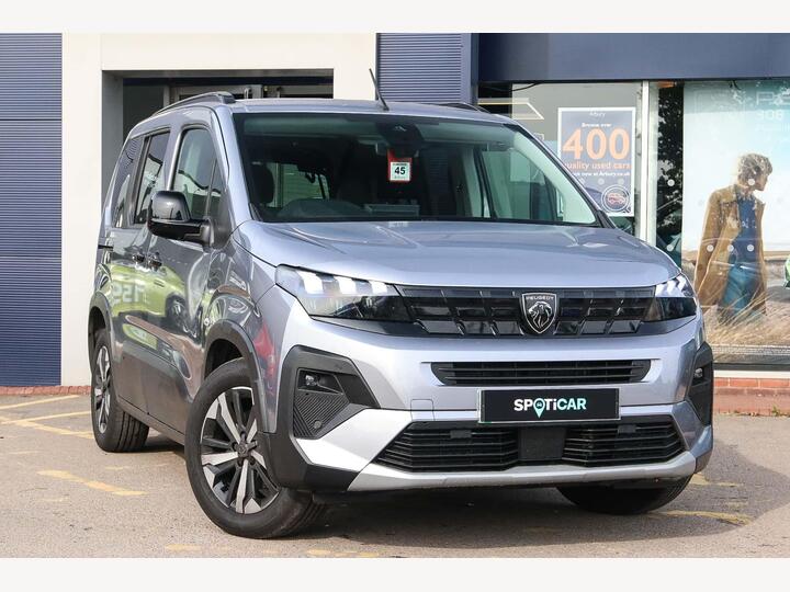 Peugeot E-Rifter 52kWh GT Standard MPV Auto 5dr (7.4kW Charger) Peugeot E-Rifter 52kWh GT Standard MPV Auto 5dr (7.4kW Charger)