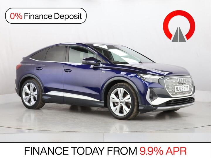 Audi Q4 E-TRON 40 S Line Sportback Auto 5dr 82kWh